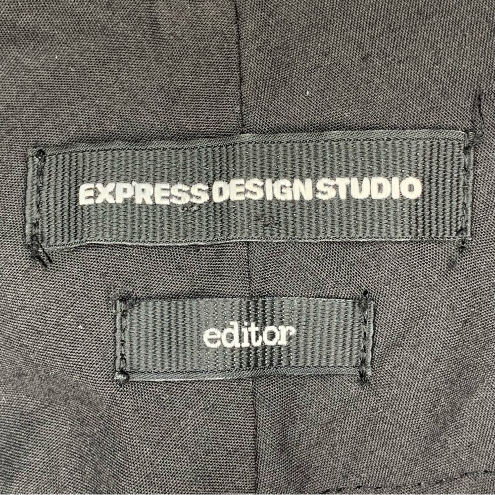 Express Design Studio Editor Pants Size 0r Charco… - image 7